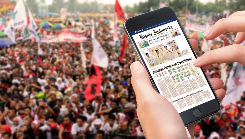 Update berita bisnis lebih gampang pakai aplikasi Bisnis Indonesia