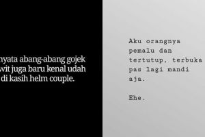 8 Quote lucu tentang cinta dan balada kehidupan ini ngeselin