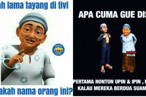 10 Meme lucu Opah Upin Ipin ini bikin ketawa geli