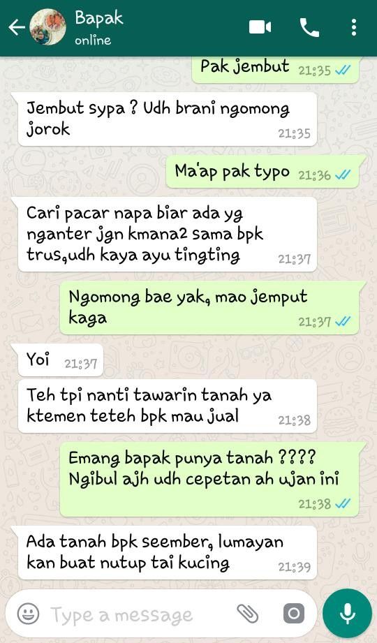 13 Obrolan lucu anak sama bapak ini bikin tepuk jidat