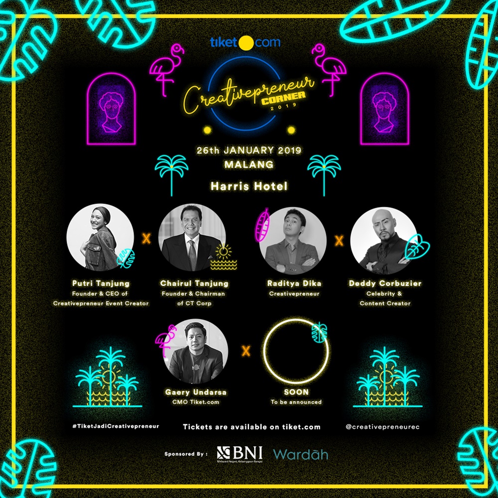 Mau belajar ilmu entrepreneurship? Datang aja ke Creativepreneur 2019!