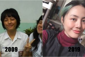 15 Foto Ten Year Challenge, bukti transformasi itu nyata