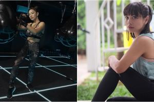 10 Potret Hesti Purwadinata saat workout, bikin susah kedip