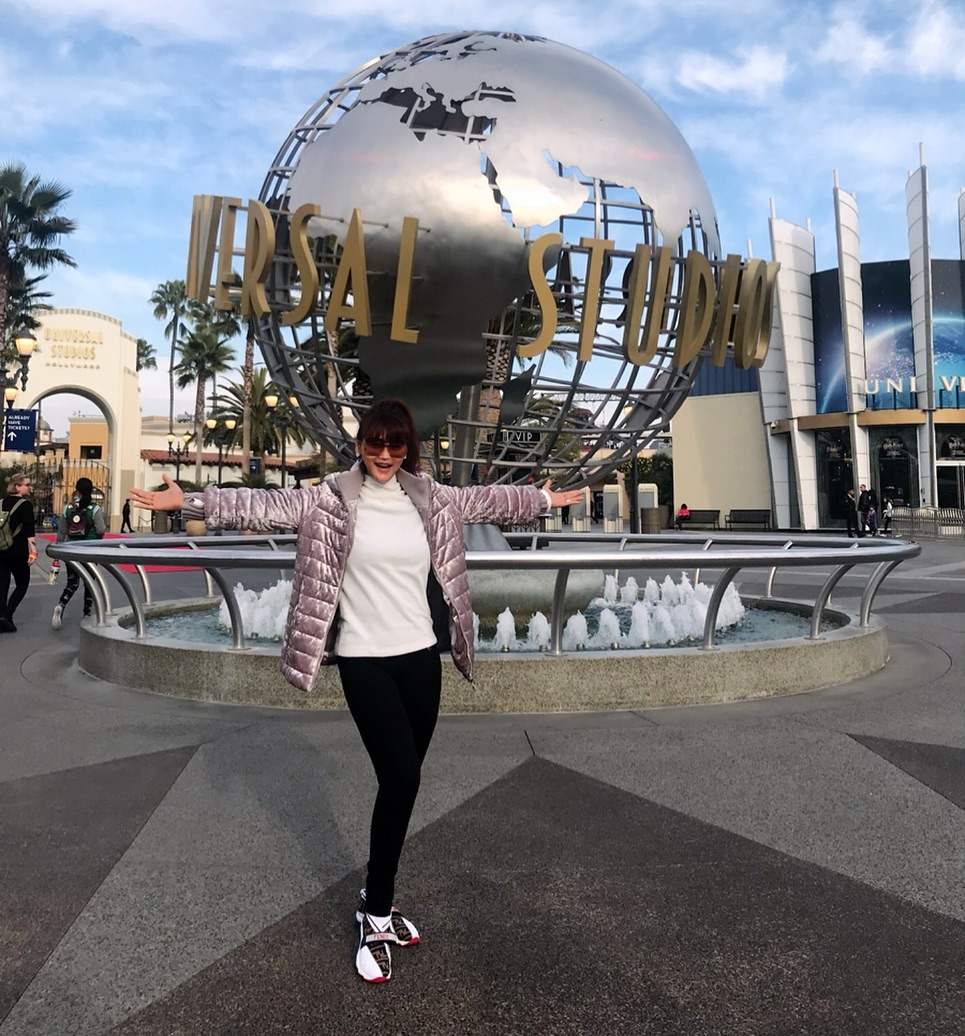 12 Momen seru Inul Daratista jalan-jalan di Amerika Serikat