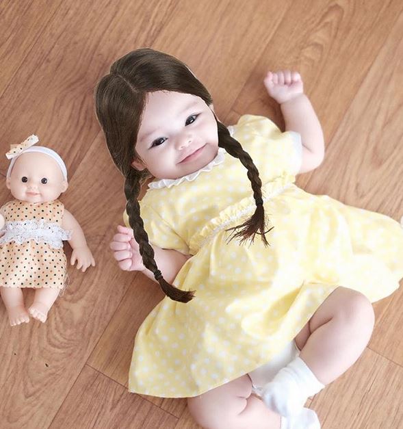 6 Foto editan rambut anak Hamidah-Irvan Farhad ini lucu banget