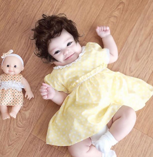 6 Foto editan rambut anak Hamidah-Irvan Farhad ini lucu banget