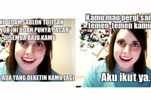 15 Meme lucu pasangan posesif ini bikin auto tepuk jidat