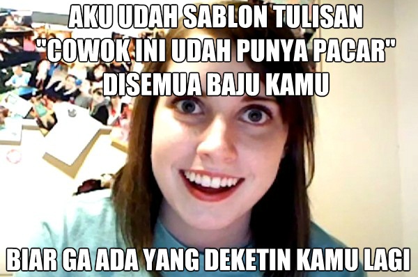 15 Meme lucu pasangan posesif ini bikin auto tepuk jidat