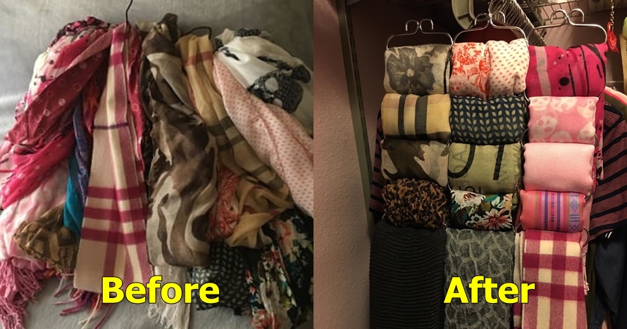 14 Foto before vs after menata peralatan rumah, rapi lebih baik