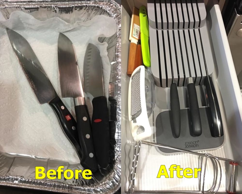 14 Foto before vs after menata peralatan rumah, rapi lebih baik