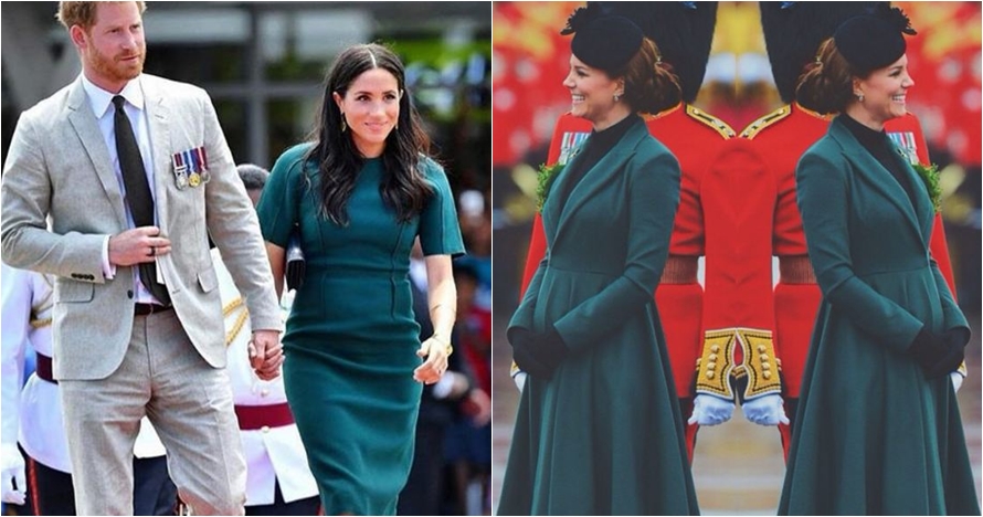 10 Beda gaya fashion Kate Middleton & Meghan Markle saat hamil