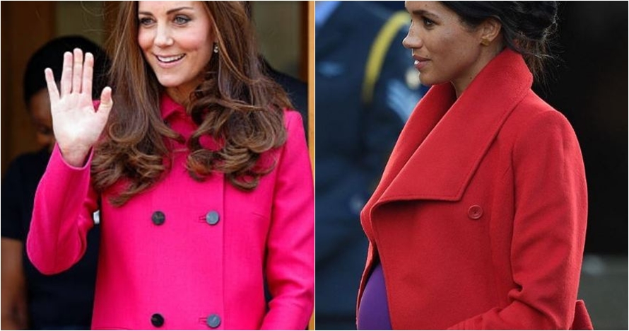 10 Beda gaya fashion Kate Middleton & Meghan Markle saat hamil