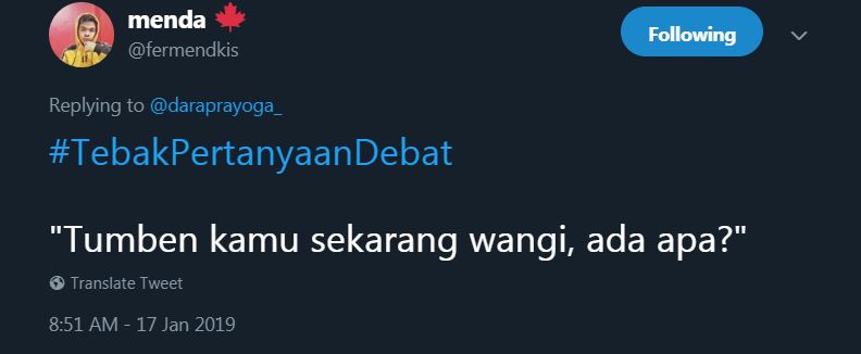 10 Tebakan lucu pertanyaan debat capres ini bikin senyum kecut