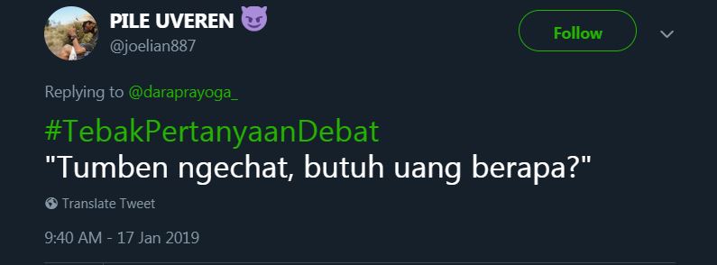 10 Tebakan lucu pertanyaan debat capres ini bikin senyum kecut