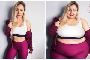 10 Foto editan beri gambaran cantik tidak diukur dari ukuran tubuh