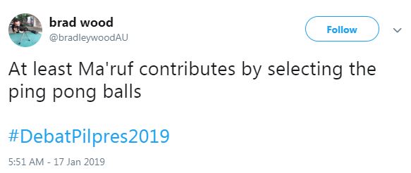 12 Cuitan lucu tanggapi pernyataan Jokowi-Ma'ruf di debat capres