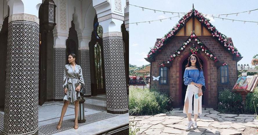 8 Adu gaya liburan Irish Bella dan Ranty Maria, siapa terkece?
