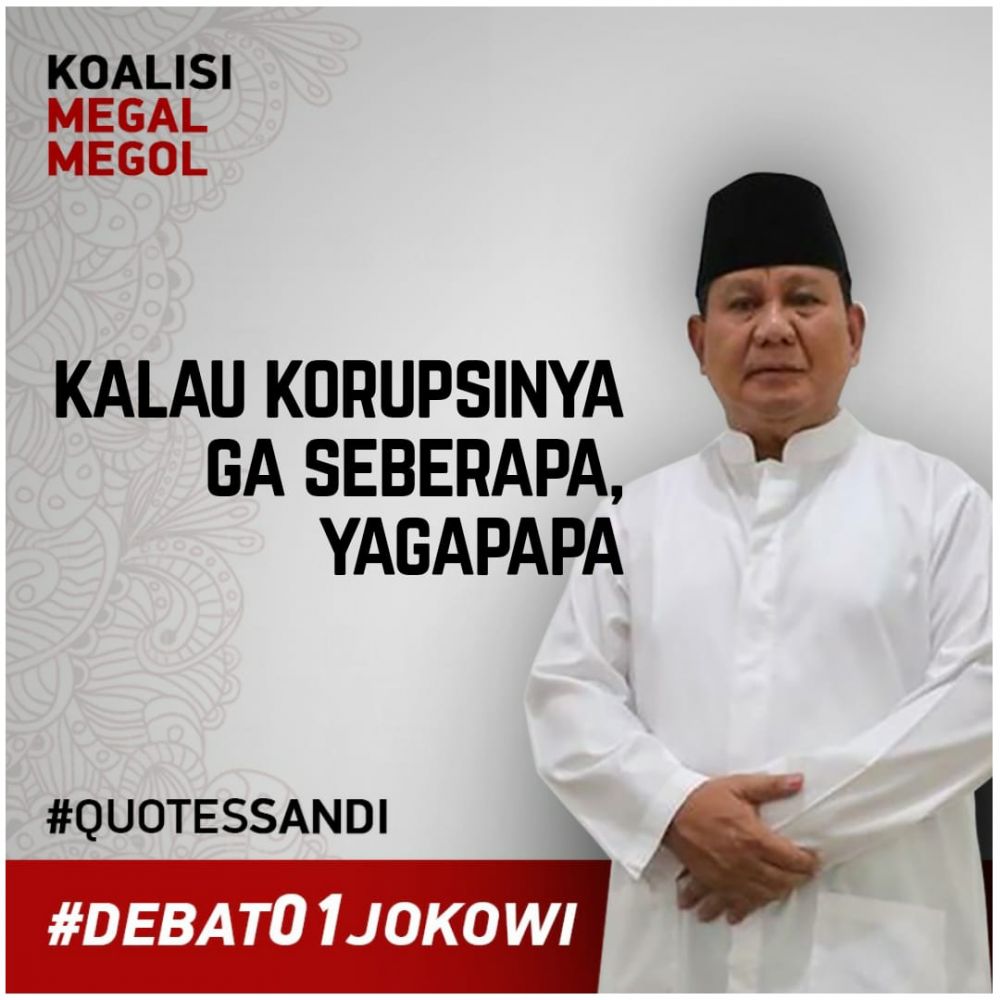 8 Meme Lucu Quote Kontroversial Jokowi Maruf Prabowo S