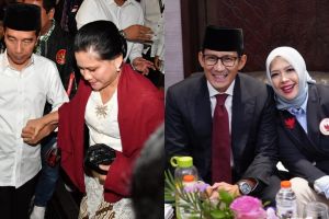Pesona istri 3 capres/cawapres curi perhatian di debat capres