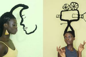 Cewek ini ubah rambutnya jadi banyak bentuk, 12 hasilnya keren