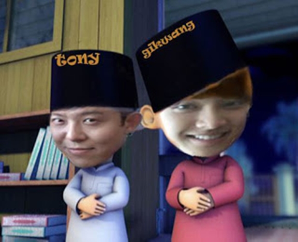 7 Foto editan jika manusia jadi Upin Ipin, hasilnya kocak abis