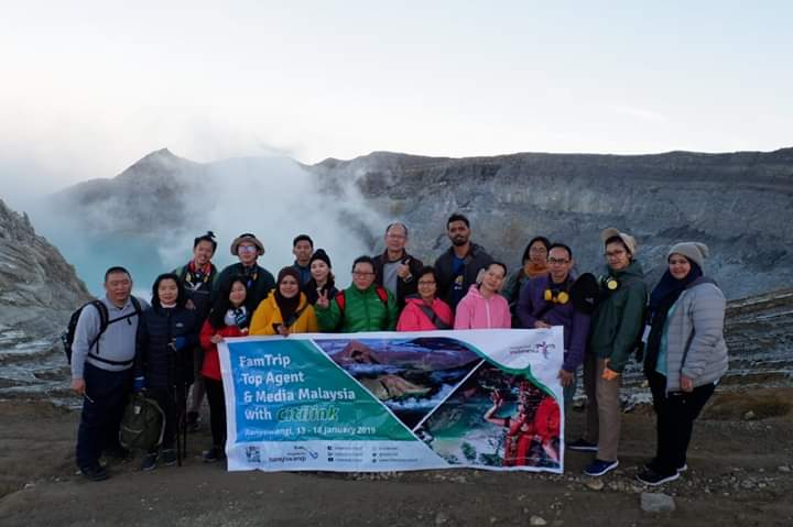Pesona Blue Fire Ijen hipnotis wisatawan asal Malaysia