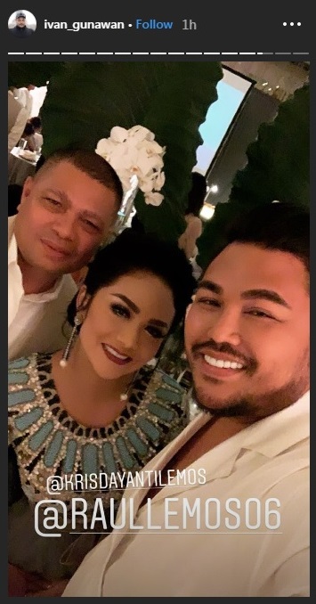 10 Momen hangat seleb hadiri pernikahan Edric Tjandra di Bali