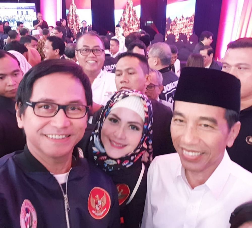20 Seleb di kubu Jokowi-Ma'ruf vs Prabowo-Sandi, ikut kampanye