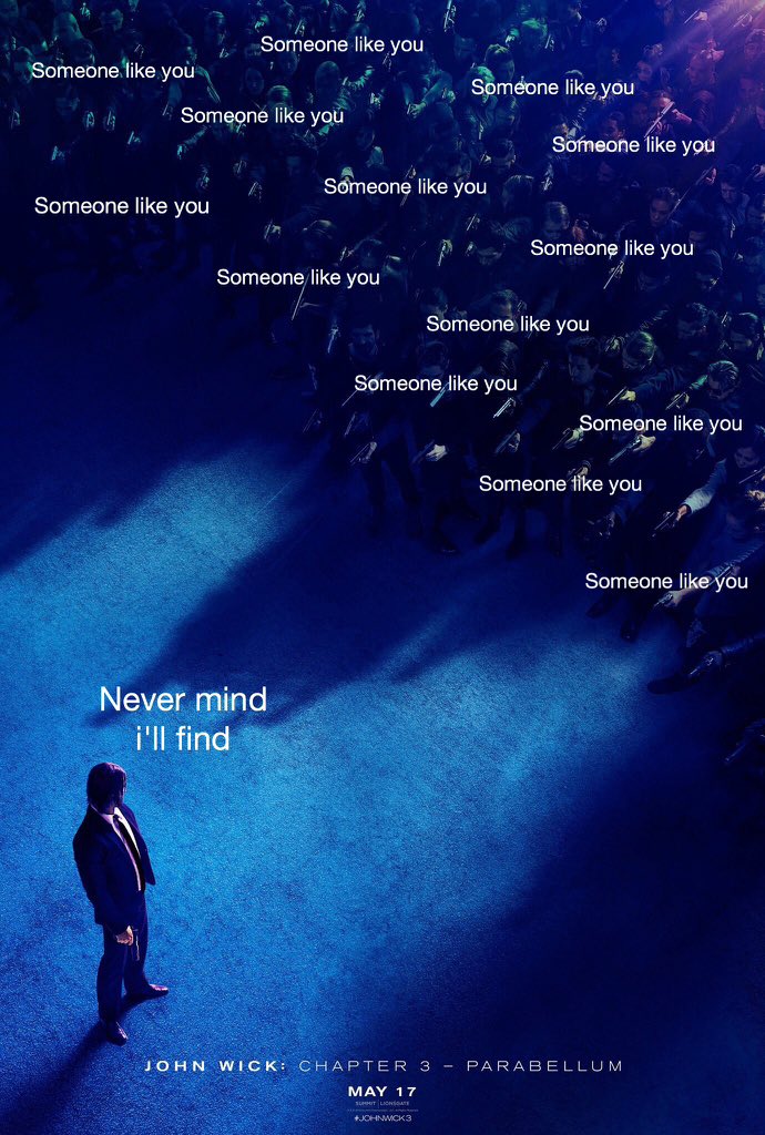 12 Editan lucu poster John Wick 3 ini bikin ketawa cekikikan