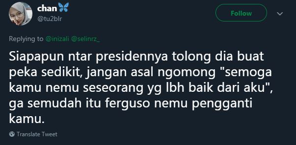 10 Cuitan lucu 'siapapun ntar presidennya' ini nyeleneh abis