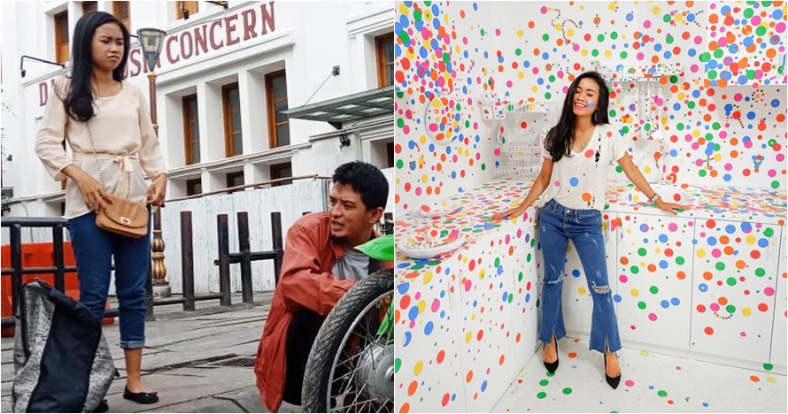 10 Gaya fashionable Sekar si cablak 'Tukang Ojek Pengkolan'