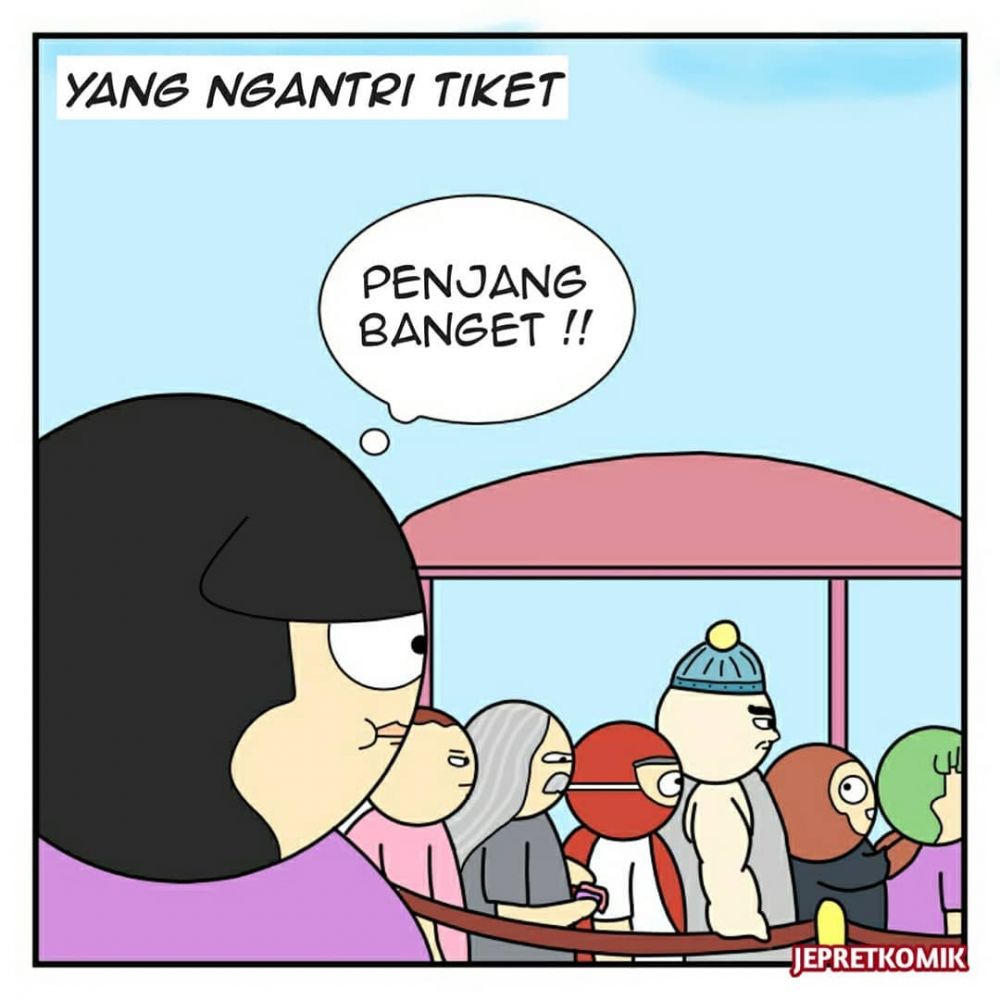 7 Komikstrip derita nonton konser, kamu pernah alami yang mana?