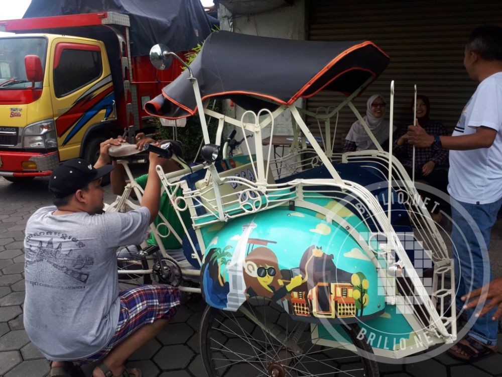 Belia, becak listrik Android calon andalan pariwisata Jogja