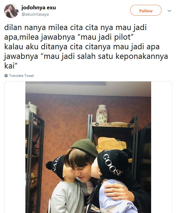 10 Cuitan lucu 'cita-cita Dilan-Milea' ini bikin nyengir