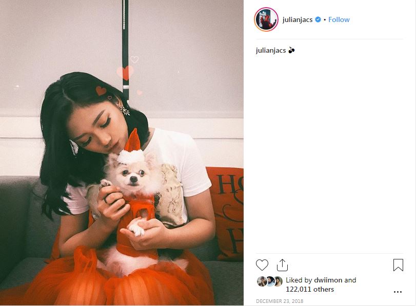 10 Momen kemesraan Julian Jacob & Marion Jola, resmi pacaran nih?