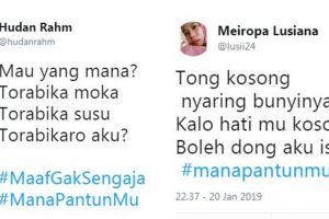12 Cuitan lucu 'mana pantunmu' ini bisa bikin kamu auto baper