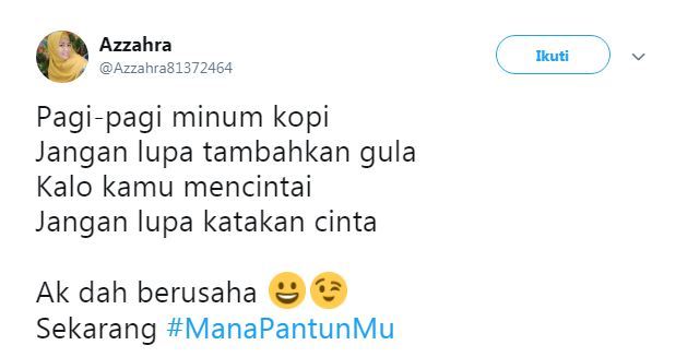 12 Cuitan lucu 'mana pantunmu' ini bisa bikin kamu auto baper