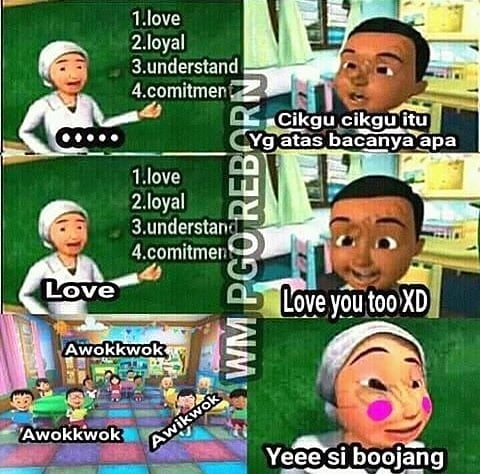 10 Meme lucu Upin Ipin ngerjain Cikgu ini kocaknya keterlaluan