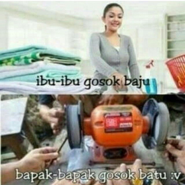 11 Meme lucu bedanya ibu dan bapak ini bikin ngakak