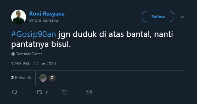 12 Cuitan lucu 'Gosip anak 90-an' ini bikin ngakak nostalgia