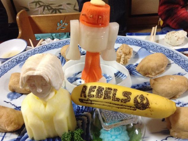 10 Kreasi hiasan sushi bertema Star Wars, unik banget