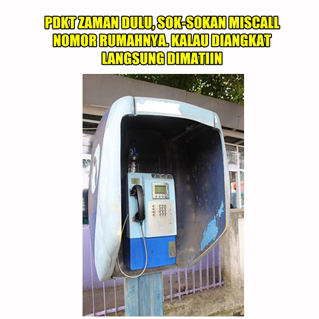 11 Meme lucu cara PDKT zaman dulu ini bikin nyengir