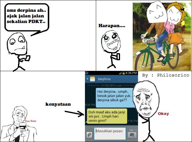 11 Meme lucu cara PDKT zaman dulu ini bikin nyengir