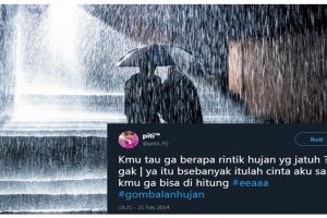 10 Status gombalan lucu tema Hujan ini bikin baper