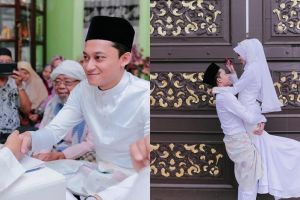 Viral pengantin tanda tangan kiriman paket saat resepsi pernikahan