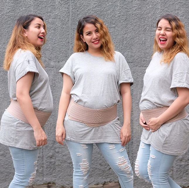 8 Seleb ini dandan pakai  celana  jeans  saat  hamil  tetap 