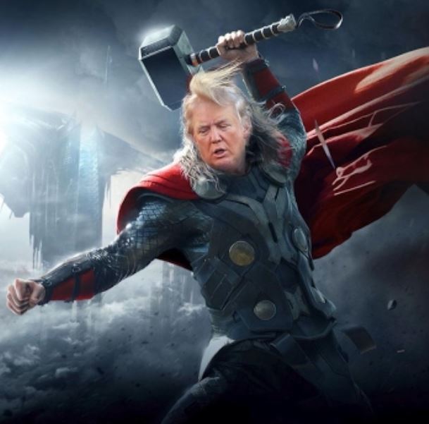 10 Foto editan Donald Trump jadi superhero ini nyeleneh abis