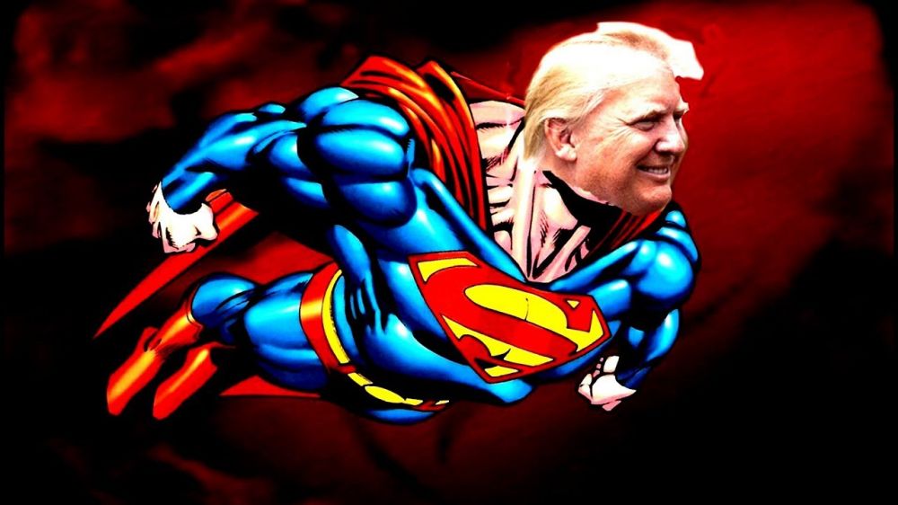 10 Foto editan Donald Trump jadi superhero ini nyeleneh abis