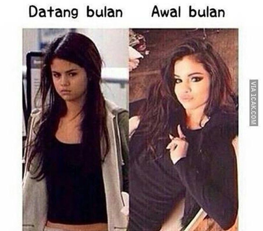 12 Meme lucu cewek sebelum vs saat PMS, bikin cowok auto minggir
