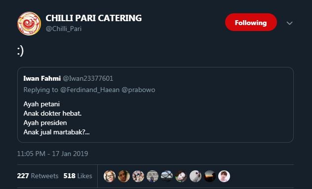 10 Respons santai Gibran tanggapi cuitan kebencian, kocak abis